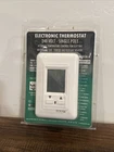 King Electrical ES230-R Digital Thermostat 240V/208V New Sealed. Price: $99.99.