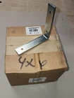 Mpj LB-4.ZP 4X4" Angle Bracket (100 Pieces) New. Price: $30.00.