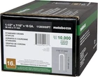 Metabo Hpt Staples 7/16"X1-1/2" Gauge Standard Crown 10,000 Electro Galv New. Price: $103.67.