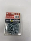 New Campbell #3 X 15 Ft. Zinc Coated Steel Double Loop Chain 90 Lb Limit. Price: $10.00.