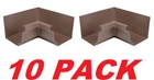 Amerimax Style Gutter Inside Corner 7.5-IN Brown (10 Pack) New. Price: $52.98.