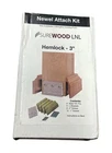 Evermark Unfinished Hemlock Newel Attachment Kit 3" X Open. Price: $13.59.