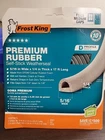 Frost King Premiun Rubber Self Stuck Weatherseal 5/16 Wide X 1/4 Tjick 17' New. Price: $10.75.