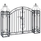 Fancy Wrought Iron Garden Gate - Two Sizes For Stylish Pathways Vidaxl New. Price: $242.99.