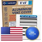 Aclaminaire 6X6 Aluminum 2-WAY Vent Register Hvac Duct Cover Wall Ceiling New. Price: $52.30.