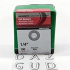 100-PK Box Hillman Flat Washer Galvanized Steel 1/4" 811070 Xaa New Free Ship. Price: $8.99.