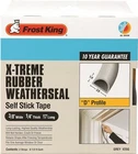 Thermwell 471027 Frost King Epdm Rubber Weatherseal, 5/16-INCH W, 1/4-INCH T, 17 New. Price: $20.64.