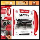 Universal Car Gap Filler Trim Molding - 10 Ft Red, Easy Diy Installation, Interi New. Price: $39.99.