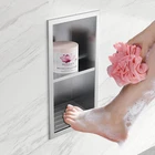 Qeke Shower For Shaving Legs 304 Stainless Steel Niche New. Price: $124.69.