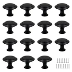 Biaungdo 15 Pack 1INCH Flat Black Kitchen Cabinet Knobs Drawer Dresser New. Price: $12.99.