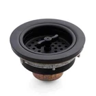 Signature Hardware PCH-5027-BL 3-1/2" Wing Nut Basket Strainer-black New. Price: $55.00.
