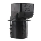 Ads 0364AA Polyethylene Black Downspout Adapter Dia. X 3.5 In. New. Price: $10.24.