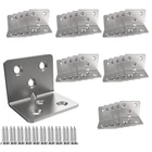 30 Pcs 1.5X1.2X1.2 Inch Stainless Steel Corner Bracket Heavy Duty Shape Brace New. Price: $20.09.