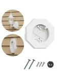 Siding Mounting Block, 8141 White Outdoor Light Kit With Built-in El... New. Price: $21.13.