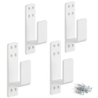 Amzfine 2X4 Door Barricade Brackets Heavy Duty 4PCS Holder Security New. Price: $70.10.