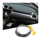 Osilly Car Interior Moulding Trim Strips, 33FT/10M Universal 33FT, Silver New. Price: $14.69.