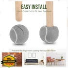 Macarrie 100PC Precut Tennis Balls For Furniture Legs, Floor Protection New. Price: $100.99.
