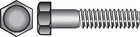Hillman 831502 Stainless Steel Coarse Thread Hex Head Cap Screw 1/4-20 1/2 In. New. Price: $25.65.