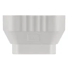 Vyh 3X4 To 2X3 Gutter Downspout, Adapter White 1 Pack New. Price: $20.30.