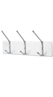 Safco 4161 Three Ball-tipped Double-hooks Metal Wall Rack Satin New. Price: $35.00.