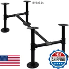 Itvexeme 16X16X43" Industrial Pipe Table Legs Set - Heavy Duty Iron, 2 Pack New. Price: $52.62.