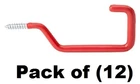 N271-018 4.5" X 2.5" Vinyl Coated Steel Rafter Storage Screw Hanging Hooks -12PK New. Price: $37.89.