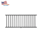 Weatherables Stanford 36 In. 72 Textured Black Aluminum Railing Kit New. Price: $316.28.