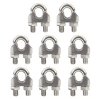 M10 Wire Rope Clamp 304 Stainless Steel 3/8" Cable Clip (8 Pa... New. Price: $40.51.