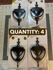 Nos 4-PACK Lot National Hardware N336-218 Door Knocker In Oil Rubbed Bronze 7" New. Price: $37.49.