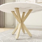 Fushiaiptc Metal Table Legs 28 Inch Artistic Heavy Duty Dining Base New. Price: $175.38.