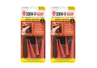 2 Pack Of Brand Screw-it-again, Model SIA-4PK, Product Wood Anchor New. Price: $18.89.