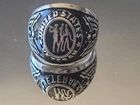 Stainless Steel United States Veteran Military Ring - Us Biker New. Price: $13.70.