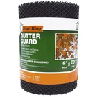 Frost King VX620 Black Plastic Mesh Gutter Guard In. Ft.. Price: $10.34.