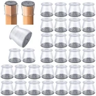 32 Pcs Oasmu Chair Leg Floor Protectors Silicone Felt Pads Scratch-proof Large Open. Price: $26.78.