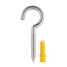 Vanfly 35-PIECE Stainless Steel Ceiling Cup Hook Kit Screw 2"X35PCS, Silver New. Price: $22.82.