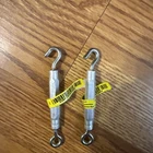 Pack Turnbuckle, Hook & Eye, Stainless Steel, 3/16 X 5-1/2 In. N221-945 New. Price: $21.47.