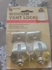 Vintage 1984 Belwith #1430 Window Vent Locks - New. Price: $13.25.