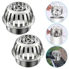 2 Pcs Stainless Steel Gutter Downspout Strainer Anti-clog Dome Leaf Guard Filter New. Price: $15.48.