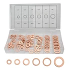 110PCS 6 Kinds Copper Sealing Washers Flat Gasket Oil B... New. Price: $24.60.