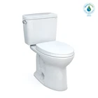 Toto Drake Two-piece Elongated 1.28 Gpf Universal Height Tornado Flush Toile Used. Price: $355.95.