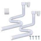 Prestantious 7FT Long Gutter Downspout Extensions, 3.1 Od 2-PACK, White New. Price: $53.79.