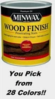 1/2 Pt Minwax Wood Finish Penetrating Stain Semi-transparent Oil-based Pck Color New. Price: $13.99.