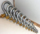 Anchor Shackle Screw Pin Clevis Campbell Lifting Rigging Sizes 3/16" To 2" New. Price: $150.00.