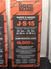 (1) Tiger Brand JS-15 Adjustable Floor Jack New 18,000 Lbs Compression Load. Price: $35.99.