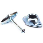 United States Hdw RV713C Plunger Door Holder With Replaceable Molded Rubber New. Price: $26.98.