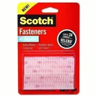 3M Scotch 1" X 3" Heavy-duty Clear Fasteners 2 Sets Of Strips New. Price: $9.23.