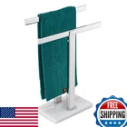 Kokosiri Hand Towel Holder Stand Rack With Marble Base Bathroom Kitchen Va New. Price: $75.21.