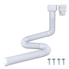 Prestantious 7FT Long Gutter Downspout 2.6 X 3.1 Inches, 1-PACK, White New. Price: $28.88.
