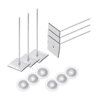Patikil Self Stick Insulation Pins, 50SETS 0.95IN Washers 70MM, Silver New. Price: $22.51.
