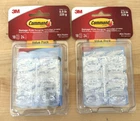 3M Command Clear Mini Adhesive Hook, Hooks, 24 Stripes 17006CLR-18ES Pk New. Price: $12.50.